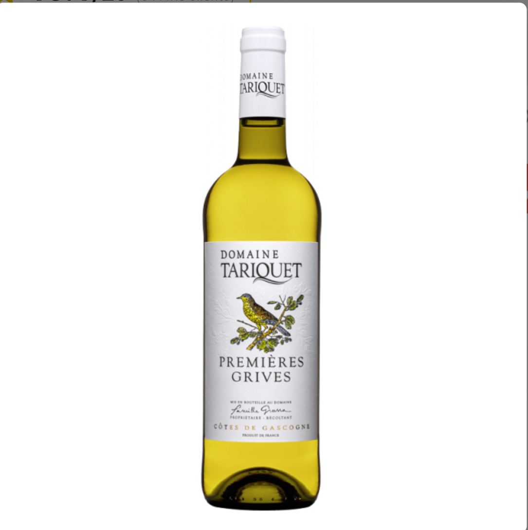 Tariquet premeires Grives